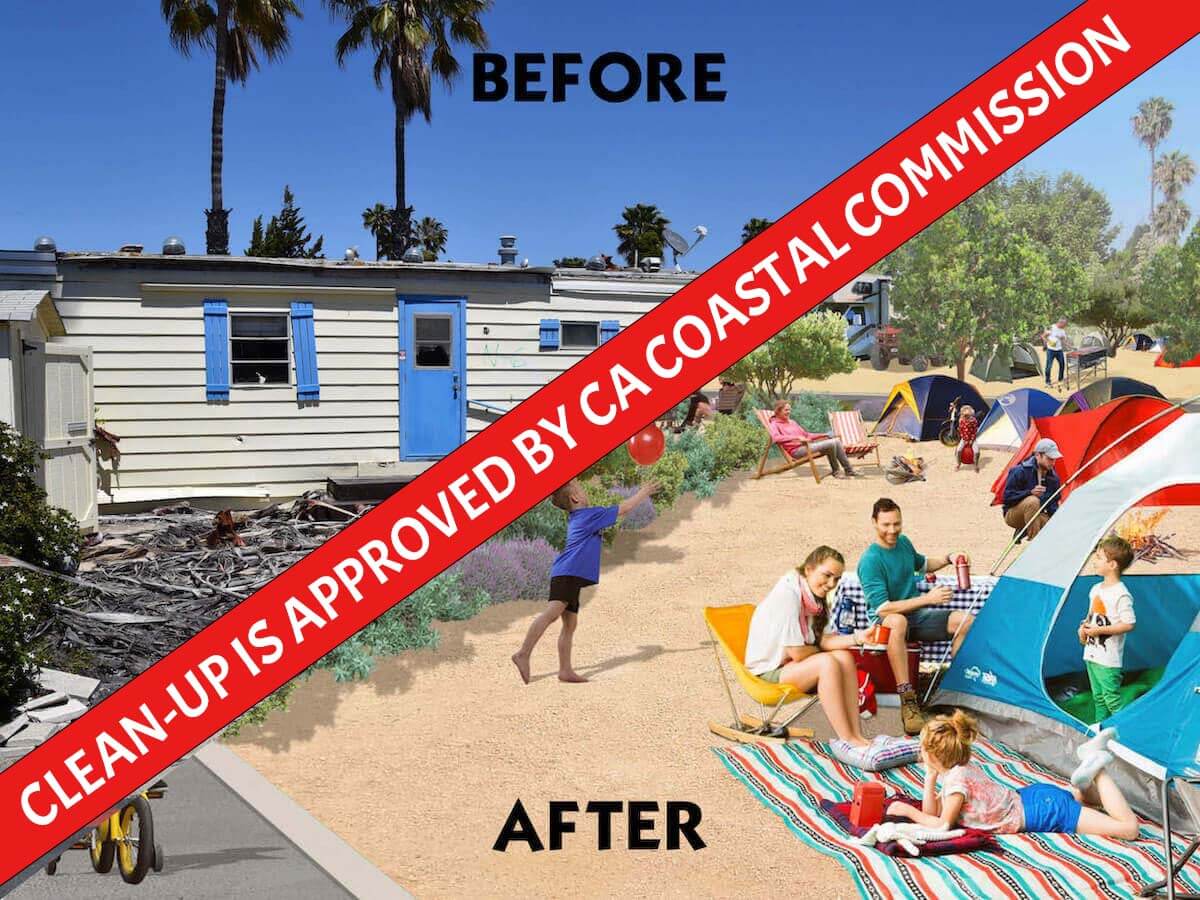 De Anza Clean Up Approved